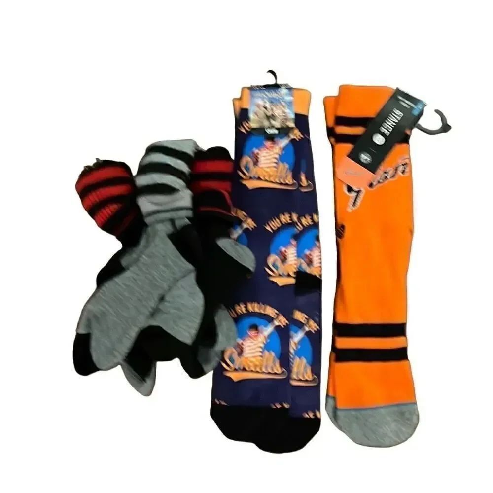 Random boys, sport socks, five pair. Two new with tag.